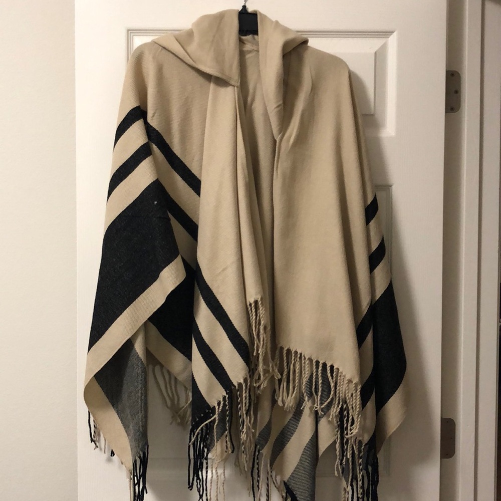 Poncho with hood